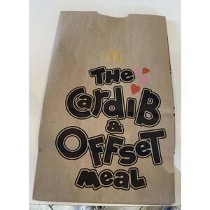 Limited Edition McDonald’s Cardi B and Offset Valentines Day Bag